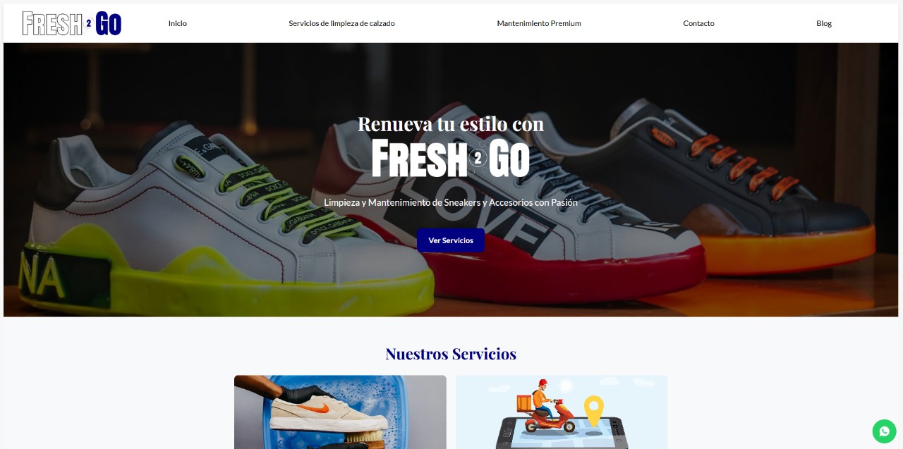 Fresh²Go — Lavado y Cuidado Express